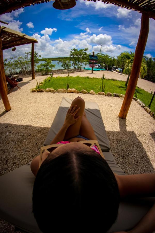 Hotel Y Beach Club Casa Mia Xulha -Bacalar Xul-Ha Eksteriør bilde