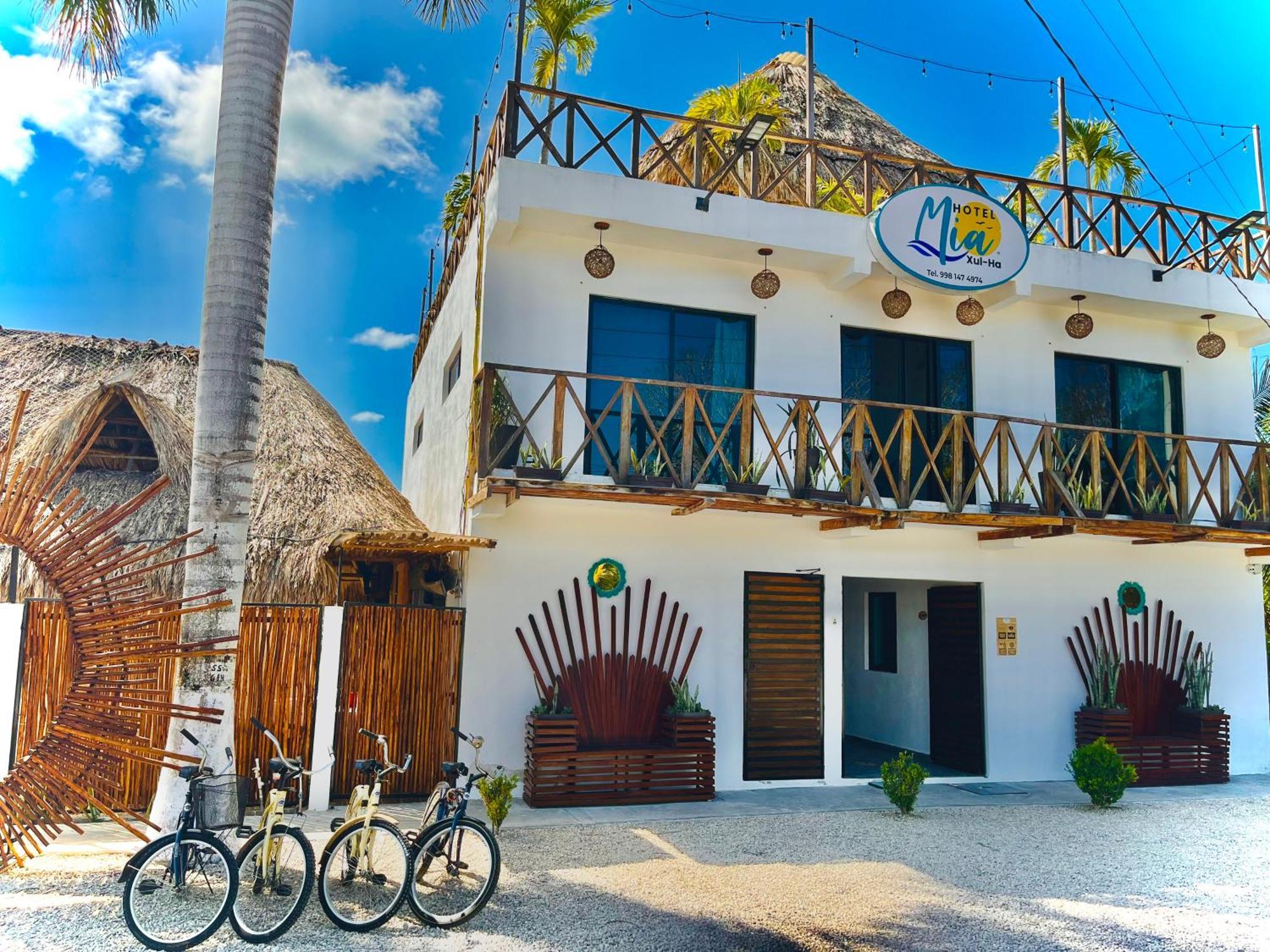 Hotel Y Beach Club Casa Mia Xulha -Bacalar Xul-Ha Eksteriør bilde